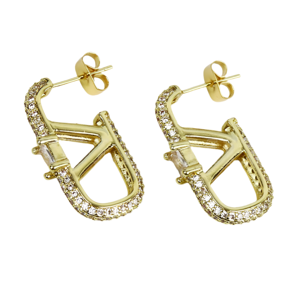 Clasik Zircon Earrings