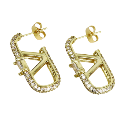 Clasik Zircon Earrings