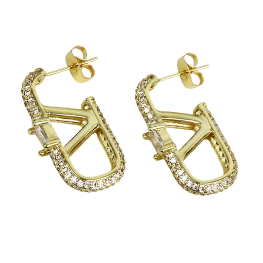 Clasik Zircon Earrings