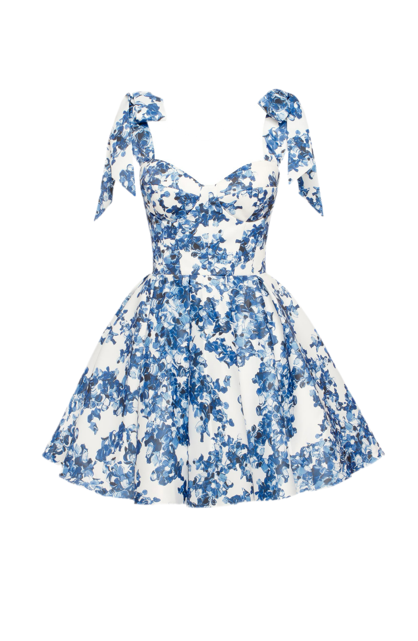 Flowery A-Line  Dress