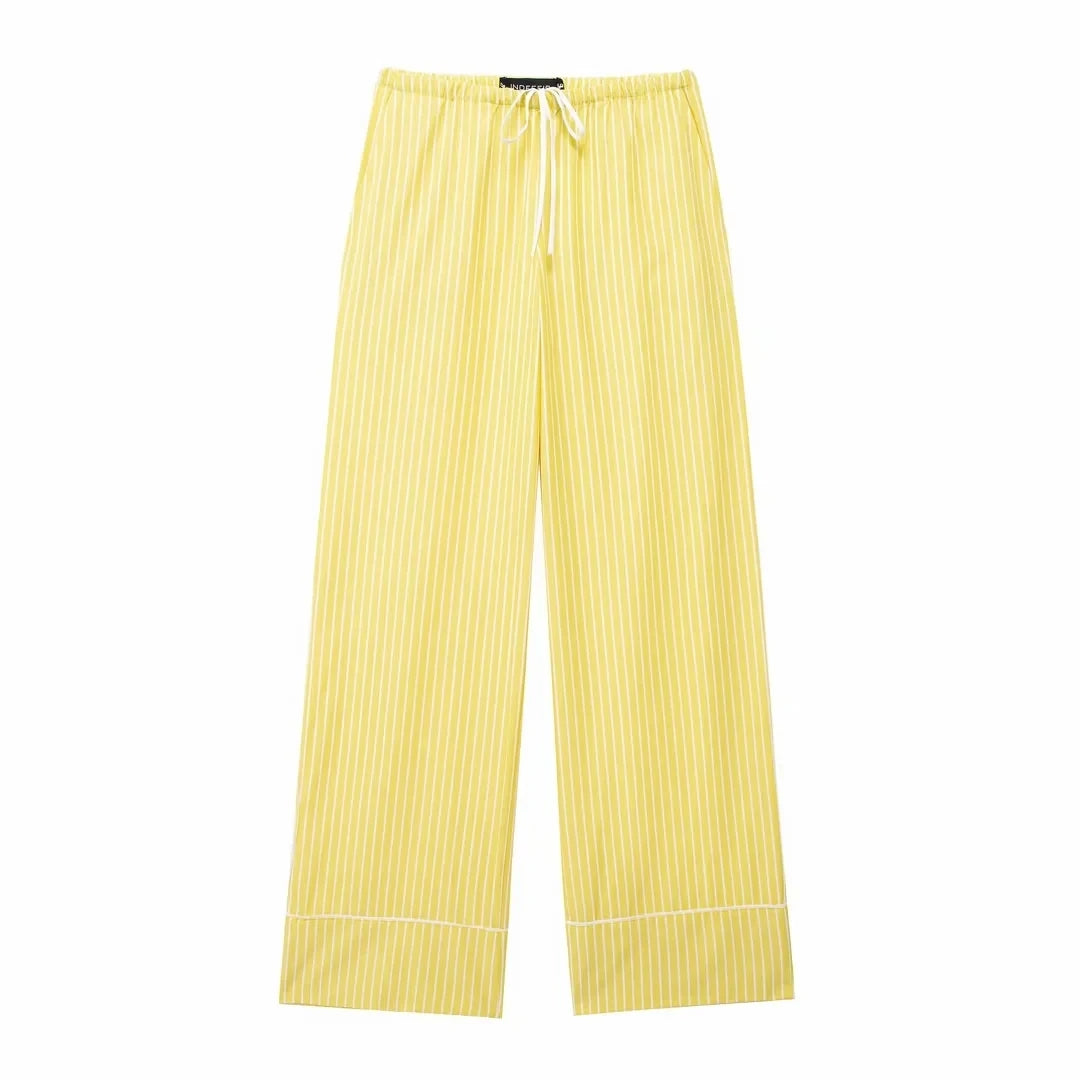 Isabella Yellow Stripe Set