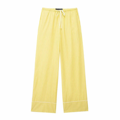 Isabella Yellow Stripe Set